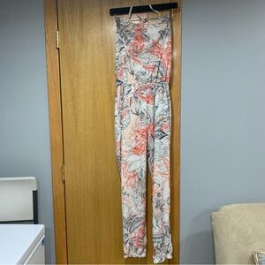 Lovely Day Floral Jumpsuit - Size XS
